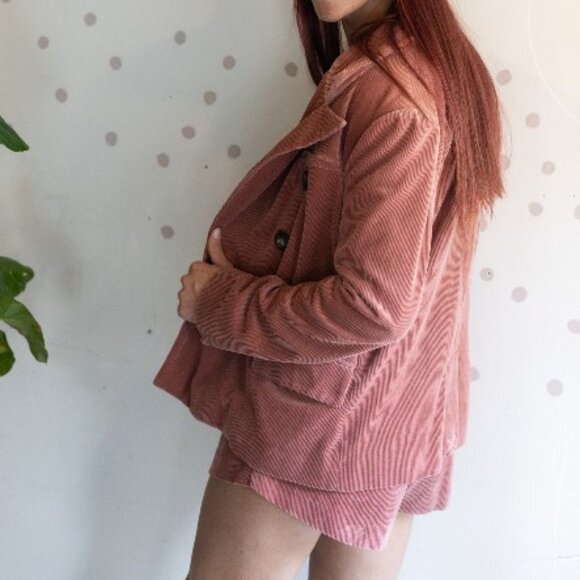 Free People | Pink Corduroy Set - Picture 2 of 3